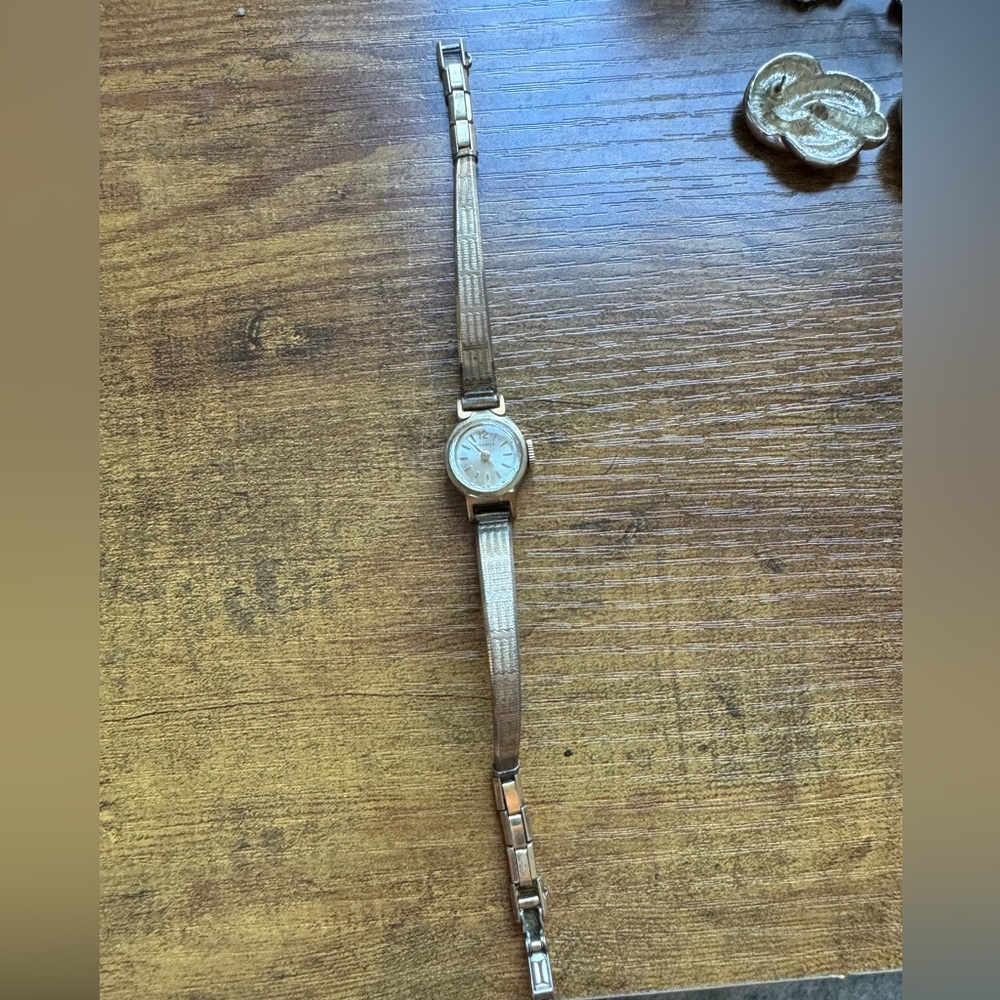Vintage Bernus 10K Gold Ladies Watch RGP 20 Micron Electroplate